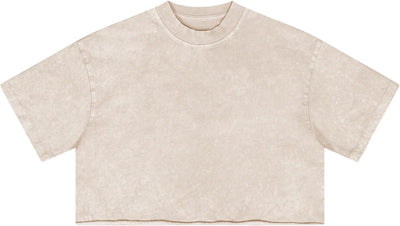 Women's Oversized Vintage T Shirts  Cropped