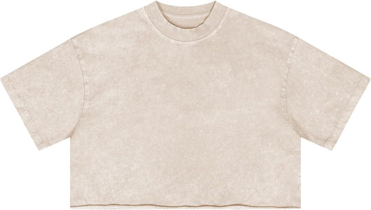 Women's Oversized Vintage T Shirts  Cropped